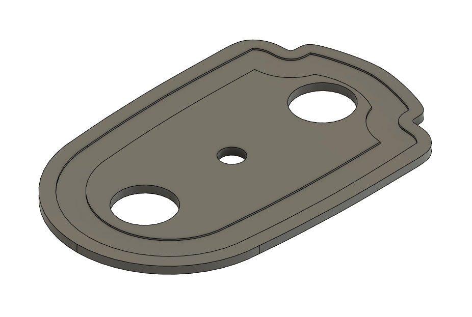 Bass Lug Spacer, Tama Starclassic Compatible Drum Part Replacement 3D View