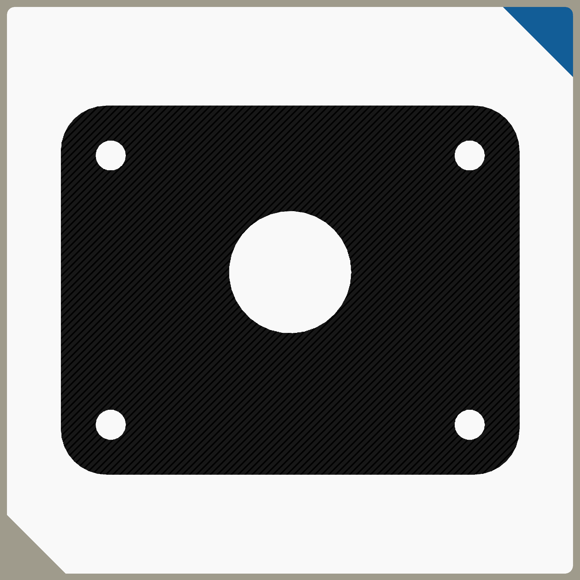 Bass Mount Spacer - Yamaha Compatible Drum Part Replacement (Recording/Tour/Stage)