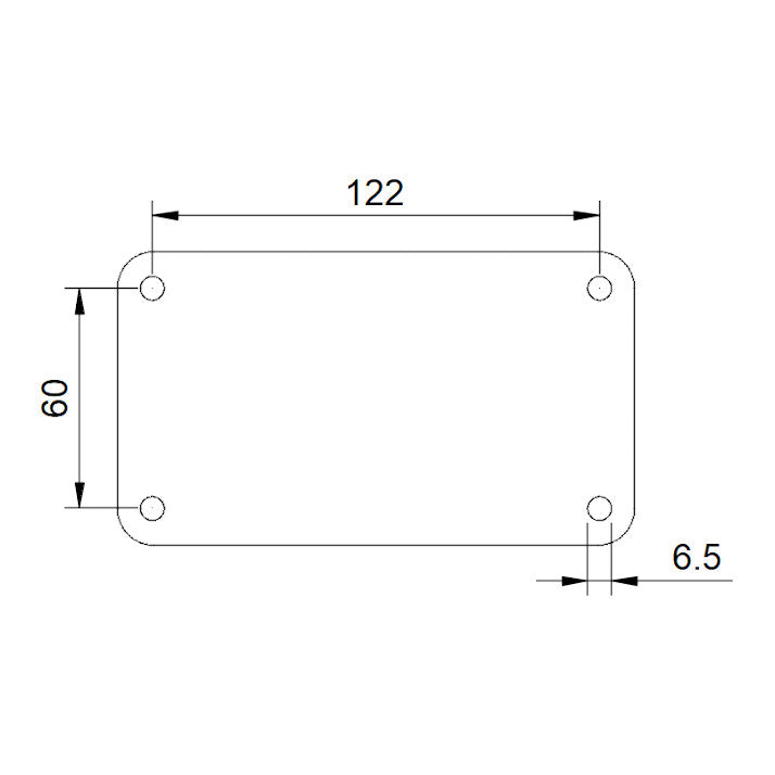 Pearl Export and Slingerland Compatible Bass Drum Plate Diagram